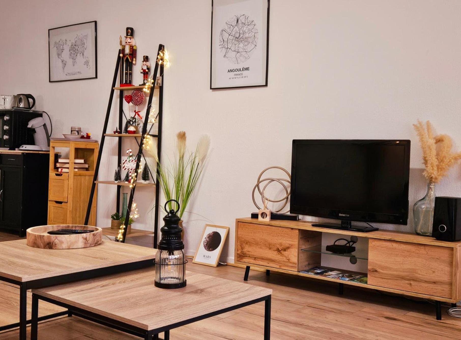 Appartement Cosy Proche Gare - Fibre Optique Et Parking Angoulême Eksteriør bilde